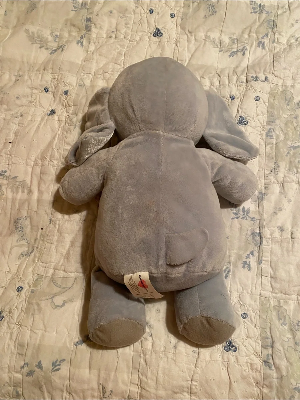 Kohl's Pink Pig & Gray Elephant Plush Toy Pair